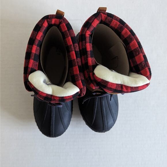 NWT Gap Kids Duck Boots Size 1/2 Youth Winter Snow Boots Lace Up Thinsulate - Picture 3 of 8